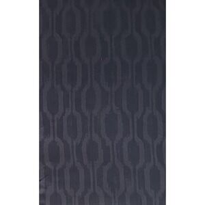 New Hotel Style 600 Thread Navy Tonal Cotton Sateen-Weave Pillowcase, 2-Queen